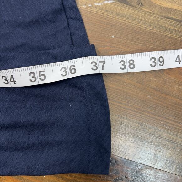 Beyond Yoga Featherweight At The Ready Square Neck Dress in Navy Size Medium - Picture 7 of 8